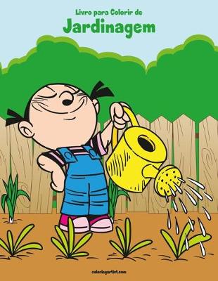 Cover of Livro para Colorir de Jardinagem