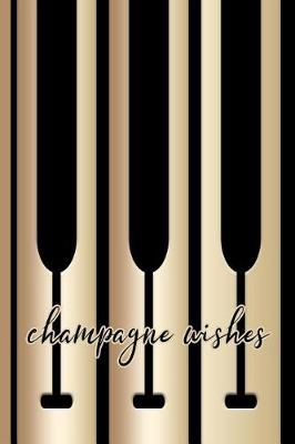 Book cover for Champagne Wishes Journal