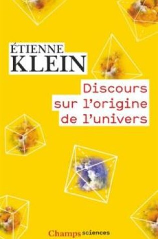 Cover of Discours sur l'origine de l'Univers