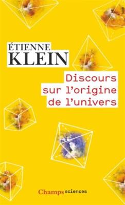 Book cover for Discours sur l'origine de l'Univers