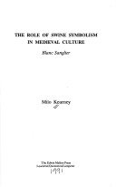 Cover of The Role of Swine Symbolism in Mediaeval Culture