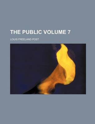 Book cover for The Public Volume 7