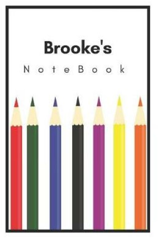 Cover of Brooke's Notebook