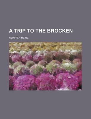 Book cover for A Trip to the Brocken