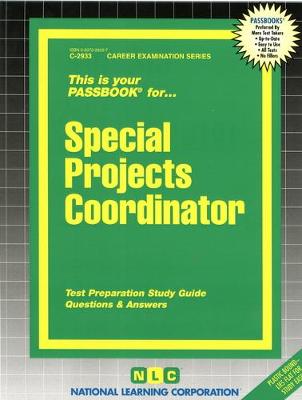 Book cover for Special Projects Coordinator