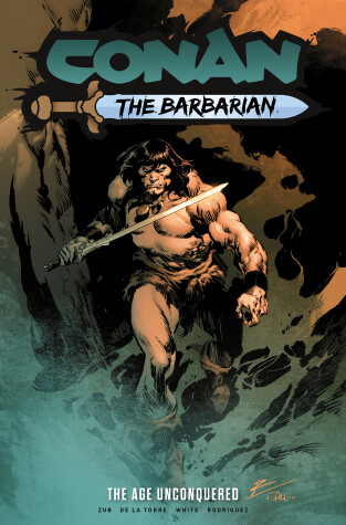 Book cover for Conan the Barbarian: The Age Unconquered