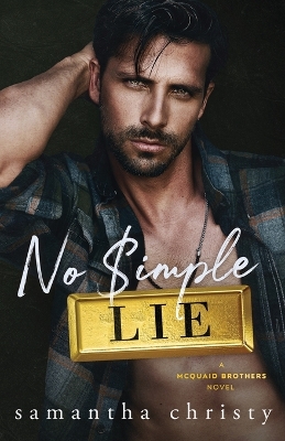 Book cover for No Simple Lie