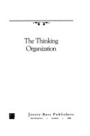 Cover of Thinking Organization