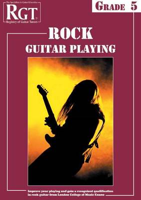 Book cover for Rgt Rock Guitar Playing -- Grade Five