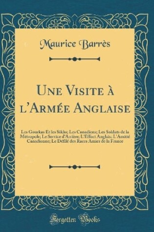 Cover of Une Visite À l'Armée Anglaise