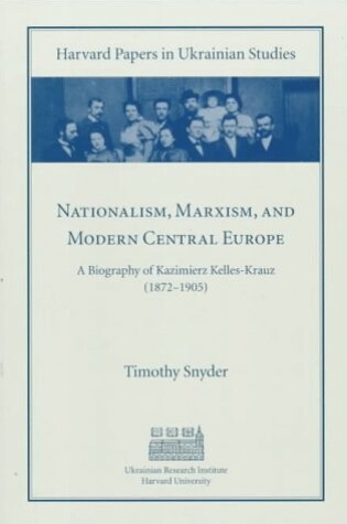 Cover of Nationalism, Marxism and Modern Central Europe