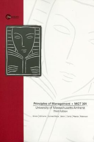 Cover of Principles of Management, MGT 301