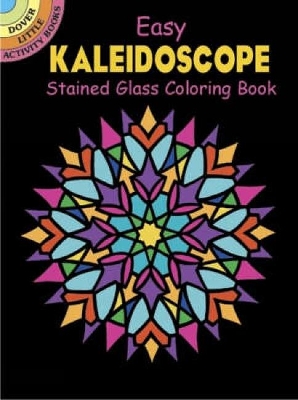 Cover of Easy Kaleidoscope Stained Glass Coloring Book