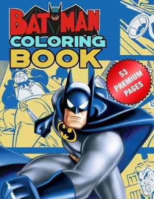 Book cover for Batman Coloring Book