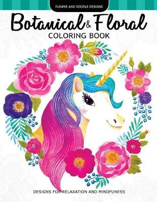 Book cover for Botanical & Floral Coloring Book