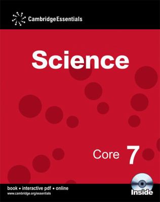 Book cover for Cambridge Essentials Science Core 7 Book with CD-ROM