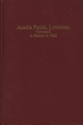 Cover of Acadia Parish, Louisiana