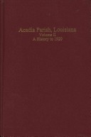 Book cover for Acadia Parish, Louisiana