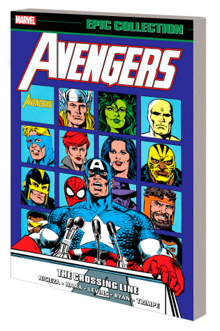 Cover of AVENGERS EPIC COLLECTION: THE CROSSING LINE