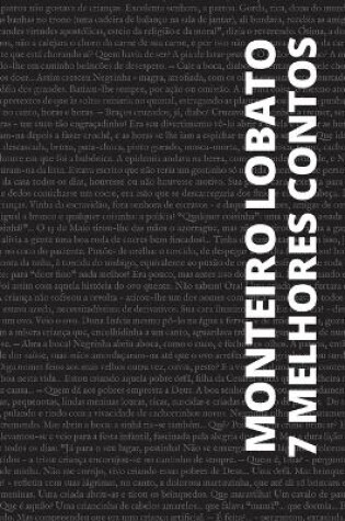 Cover of 7 melhores contos de Monteiro Lobato