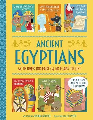 Book cover for Ancient Egyptians - Interactive History Book for Kids