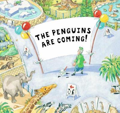 Book cover for The Penguins Are Coming!