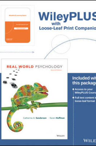 Cover of Real World Psychology 2nd Edition WileyPLUS Card