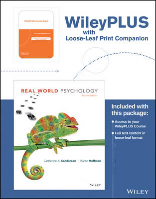 Book cover for Real World Psychology 2nd Edition WileyPLUS Card