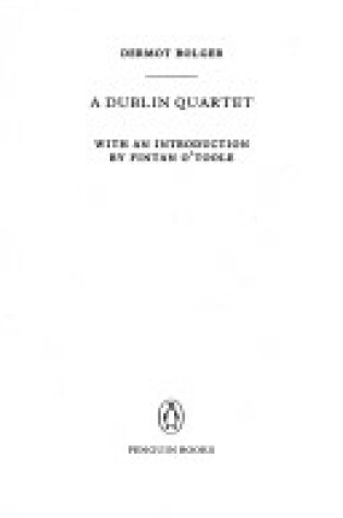 Cover of A Dublin Quartet