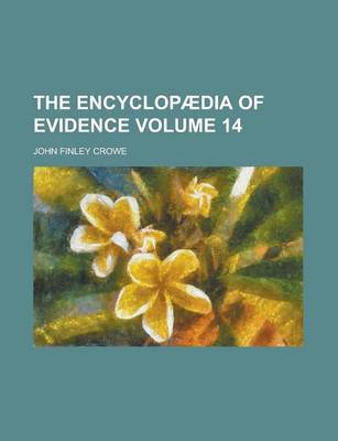 Book cover for The Encyclopaedia of Evidence Volume 14