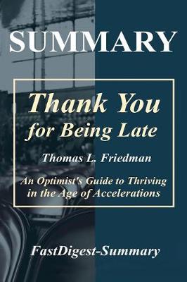 Book cover for Summary Thank You for Being Late