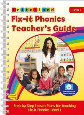 Book cover for Fix-it Phonics - Level 1 - Teacher's Guide (2nd Edition)