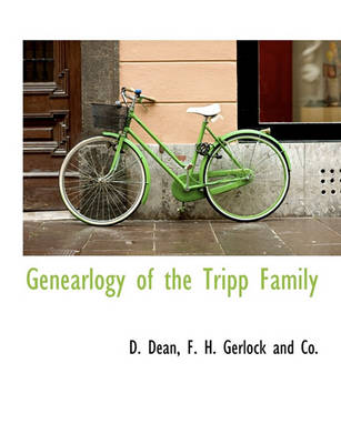 Book cover for Genearlogy of the Tripp Family