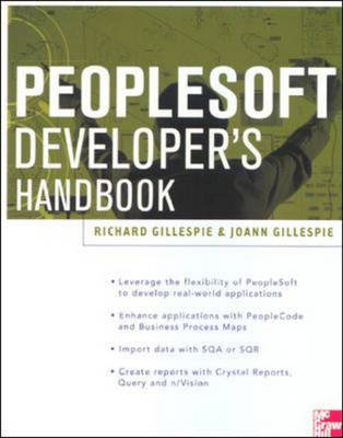 Book cover for Developing Applications with PeopleSoft