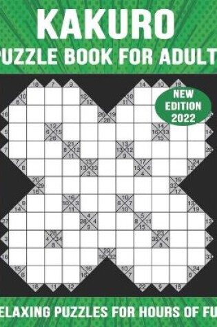 Cover of Kakuro Puzzle Book for Adults