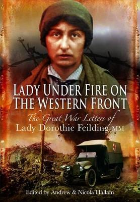 Book cover for Lady Under Fire on the Western Front