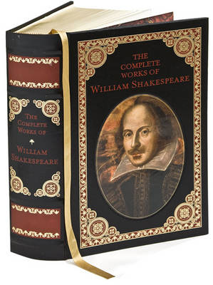 Book cover for The Complete Works of William Shakespeare (Barnes & Noble Collectible Classics: Omnibus Edition)