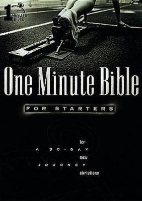 Book cover for One Minute Bible for Starters