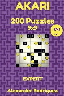 Cover of Akari Puzzles 9x9 - Expert 200 vol. 4