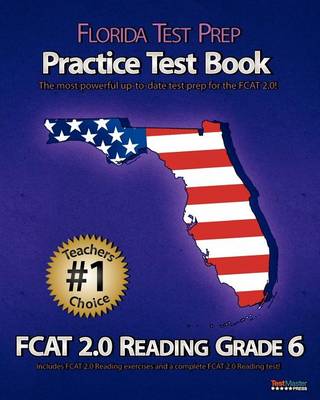 Book cover for Florida Test Prep Practice Test Book Fcat 2.0 Reading Grade 6