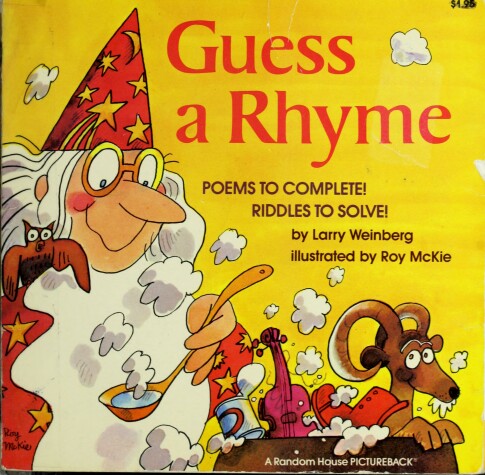 Book cover for Guess A Rhyme #