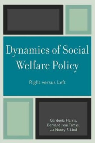 Cover of Dynamics of Social Welfare Policy