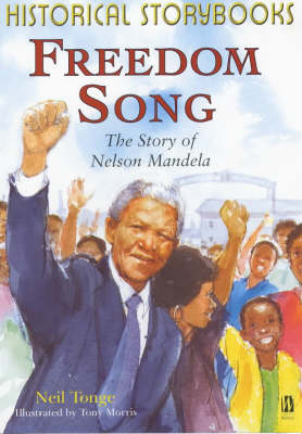 Book cover for Freedom Song, the Story of Nelson Mandela
