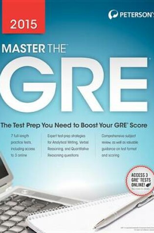 Cover of Master the GRE 2015