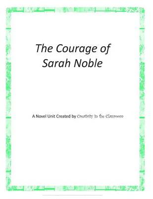 Book cover for The Courage of Sarah Noble