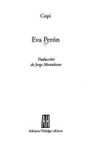 Cover of Eva Peron