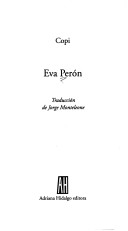 Book cover for Eva Peron