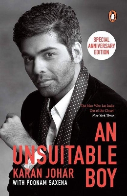 Book cover for An Unsuitable Boy. Publisher: penguin books india