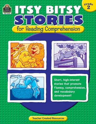 Book cover for Itsy Bitsy Stories for Reading Comprehension Grd 2