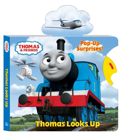 Book cover for Thomas Looks Up (Thomas & Friends)